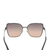 Geometric Butterfly Metal Sunglasses