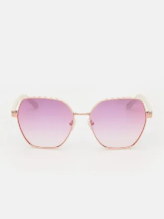 Geometric Metal Sunglasses