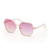 Geometric Metal Sunglasses
