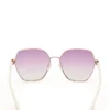 Geometric Metal Sunglasses