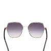 Geometric Metal Sunglasses