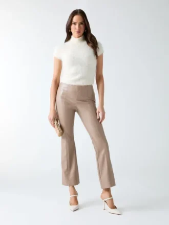 Gladys Faux-Leather Skinny Pant