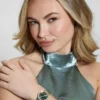 Gold and Silver-Tone Analog Watch
