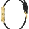 Gold-Tone Analog Silicon Watch