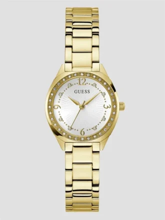 Gold-Tone Analog Watch