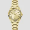 Gold-Tone Analog Watch