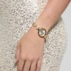 Gold-Tone Analog Watch