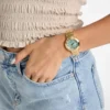 Gold-Tone Analog Watch