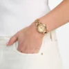 Gold-Tone Analog Watch