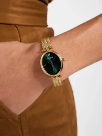 Gold-Tone Analog Watch
