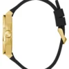 Gold-Tone and Black Analog Watch