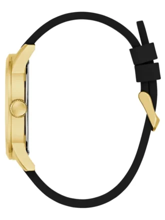 Gold-Tone and Black Analog Watch