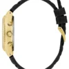 Gold-Tone and Clear Multifunction Watch