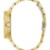 Gold-Tone and Crystal Multifunction Watch