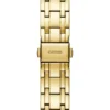 Gold-Tone and Green Analog Watch