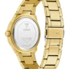 Gold-Tone and Rainbow Analog Watch