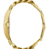 Gold-Tone Chainlink Analog Watch