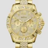 Gold-Tone Chronograph Watch