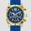 Gold-Tone Chronograph Watch