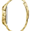 Gold-Tone Chronograph Watch