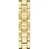 Gold-Tone Diamond and Pearl Analog Watch