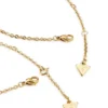 Gold-Tone Faux-Pearl Body Chain