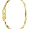 Gold-Tone Heart Analog Watch