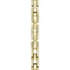 Gold-Tone Hexagon Analog Watch
