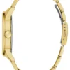 Gold-Tone Logo Analog Watch