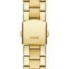 Gold-Tone Logo Analog Watch