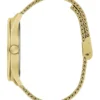 Gold-Tone Mesh Analog Watch