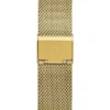 Gold-Tone Mesh Analog Watch