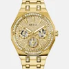 Gold-Tone Multifunction Watch