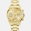 Gold-Tone Multifunction Watch