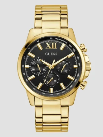 Gold-Tone Multifunction Watch