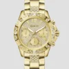 Gold-Tone Multifunction Watch