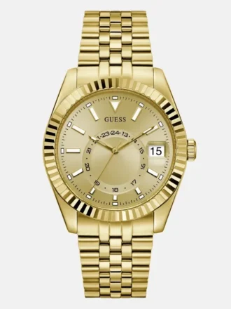 Gold-Tone Multifunction Watch