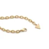 Gold-Tone Pava Padlock Necklace