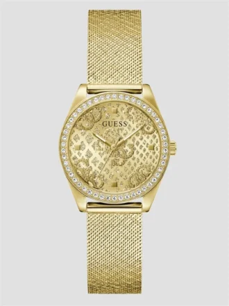 Gold-Tone Quattro G Analog Watch