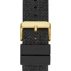Gold-Tone Silicon Multifunction Watch