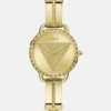Gold-Tone Triangle Analog Watch