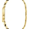 Gold-Tone Triangle Analog Watch