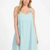 Gretel Overall Smock Mini Dress