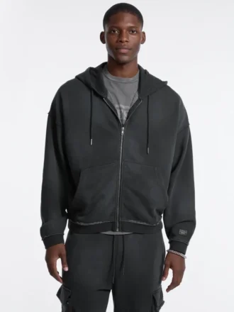 Guess Originals Boxy Zip-Up Hoodie