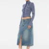 Guess Originals Denim Midi Skirt