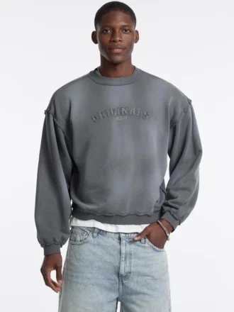 Guess Originals Eco Boxy Applique Crewneck