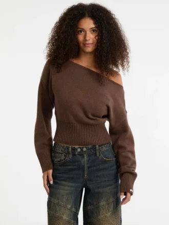 Guess Originals Eco Off-Shoulder Sweater