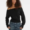Guess Originals Eco Off-Shoulder Sweater