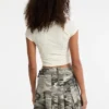 Guess Originals Eco Raw Edge Rhinestone Tee