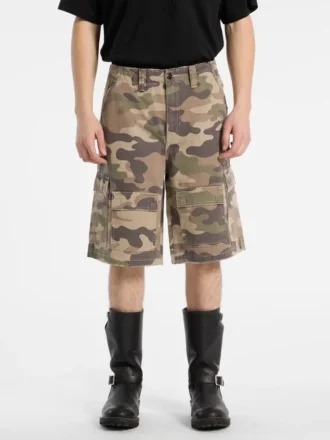 Guess Originals Eco Twill Camo Cargo Shorts